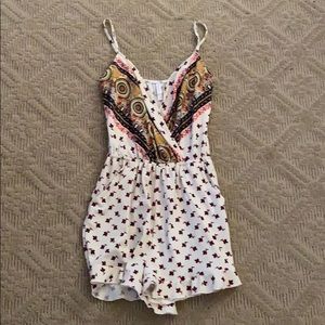 cute floral romper